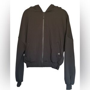 Blogilates Black Marshmallow Hoodie Size Small NWT